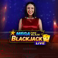 Mega Fire Blaze Blackjack Live in 100Brasileiro